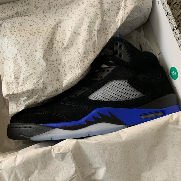 Jordan 5 “Racer Blue” Size 9M - Picture 1 of 1